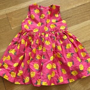Mothercare 6-9M pink lemon dress